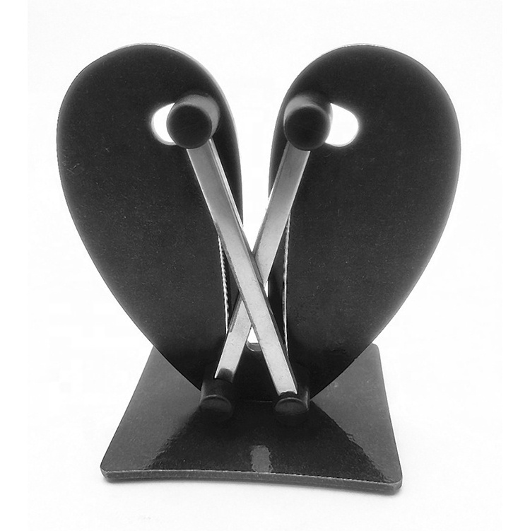 430 stainless steel heart shape multifunctional tungsten steel fast household kitchen tool bread knife sharpener