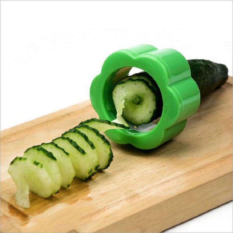 Mini Sharpener Shaped Vegetable Slicer Spiral Manual carrot slicer Beauty Cucumber Slicer