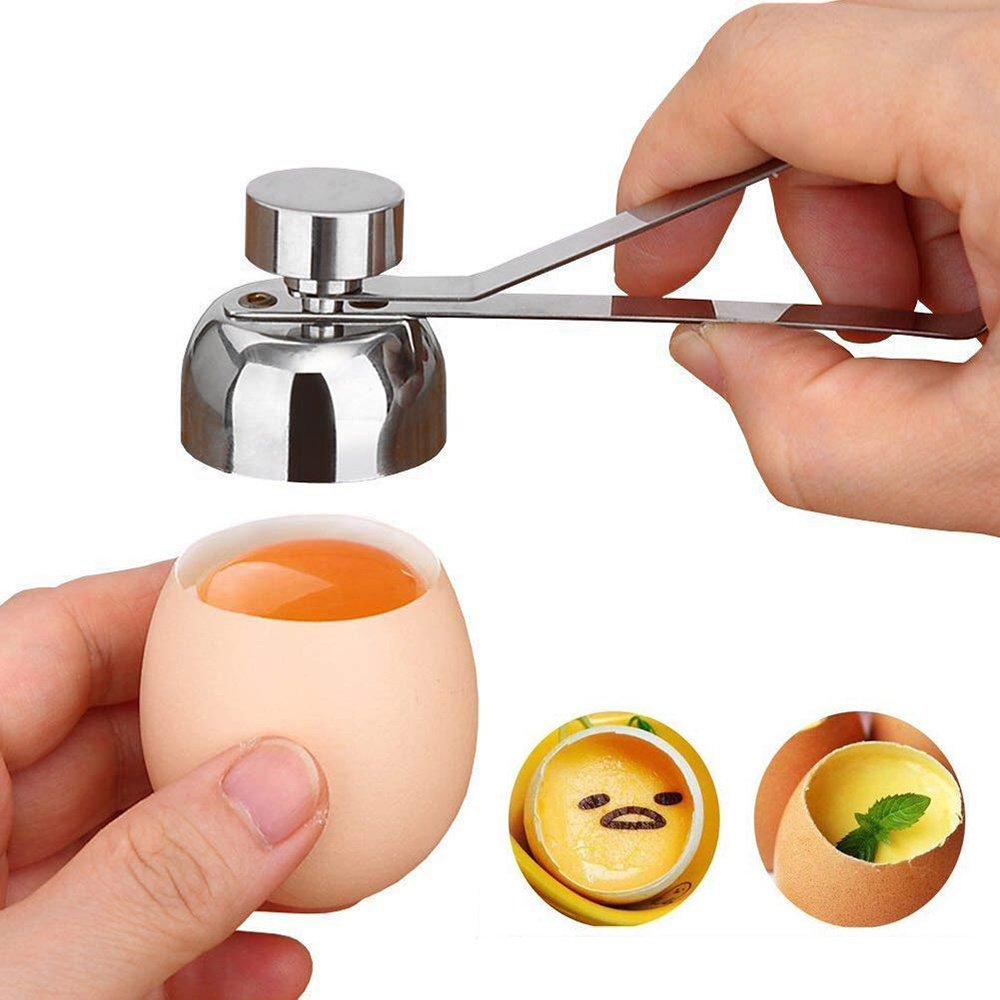 Factory Best Seller Home KitchenAccessories Creative Eggs Shell Cracker Breaker Cutter 304 Stainless Steel Egg Opener