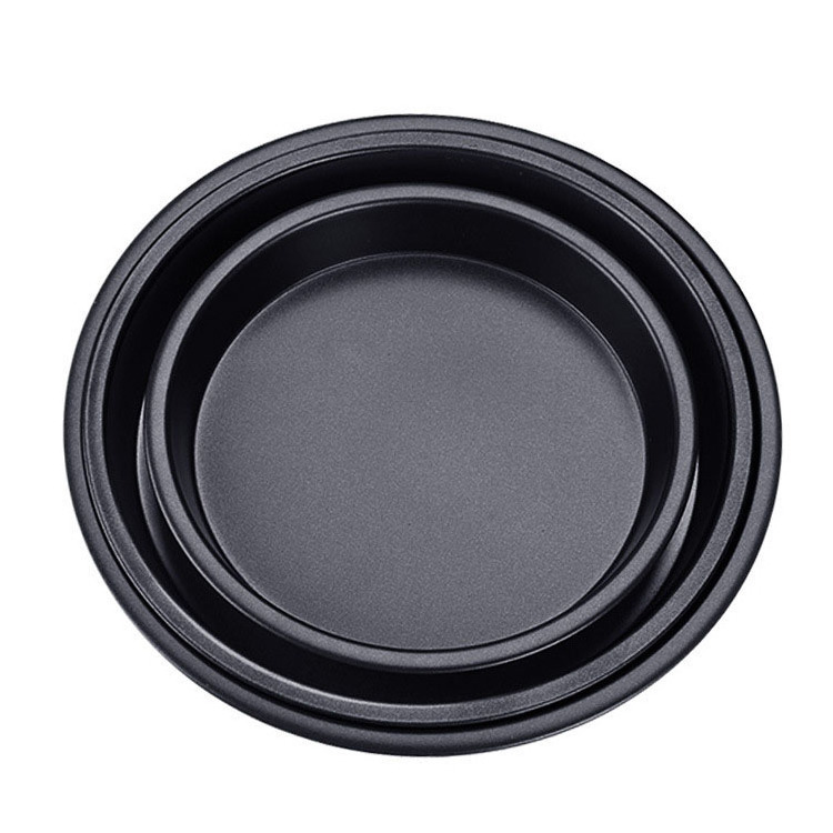 6,7,8,9,10,11,12,13,14  inch Premium Non-Stick Pizza Pan Bakeware Carbon Steel Pizza Plate Round Deep Dish Pizza Pan Tray Mold