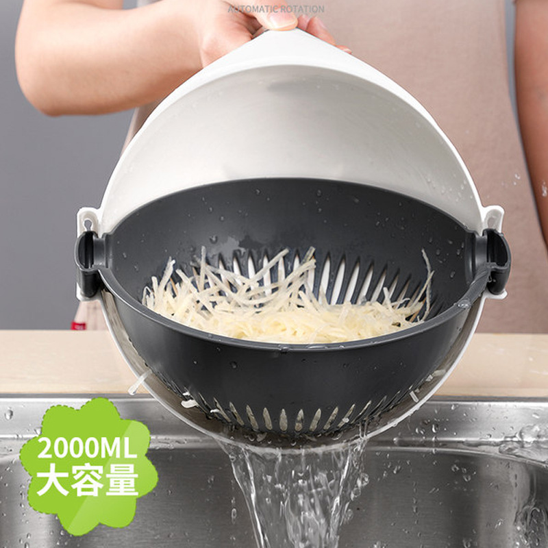 online hot kitchen gadgets 9in 1 mandoline slicer vegetable chopper slicer dicer with drain basket