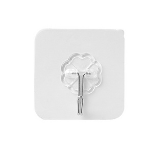 Online Hot Sale Good Quality Hooks+ Non-Marking Transparent Strong Waterproof and Oilproof Sticky Hook With Low Price