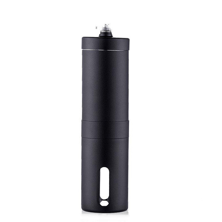 Portable Stainless Steel Coffee Bean Grinder Manual Coffee Grinder with Hand Crank for Camping Travel