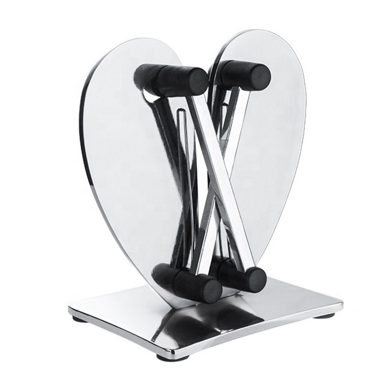 430 stainless steel heart shape multifunctional tungsten steel fast household kitchen tool bread knife sharpener