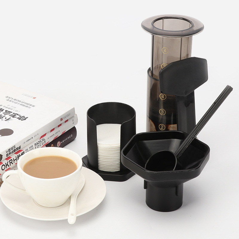 Portable Coffee Maker Household DIY Coffee Pot Air Press Drip Coffee Machine Espresso French Press