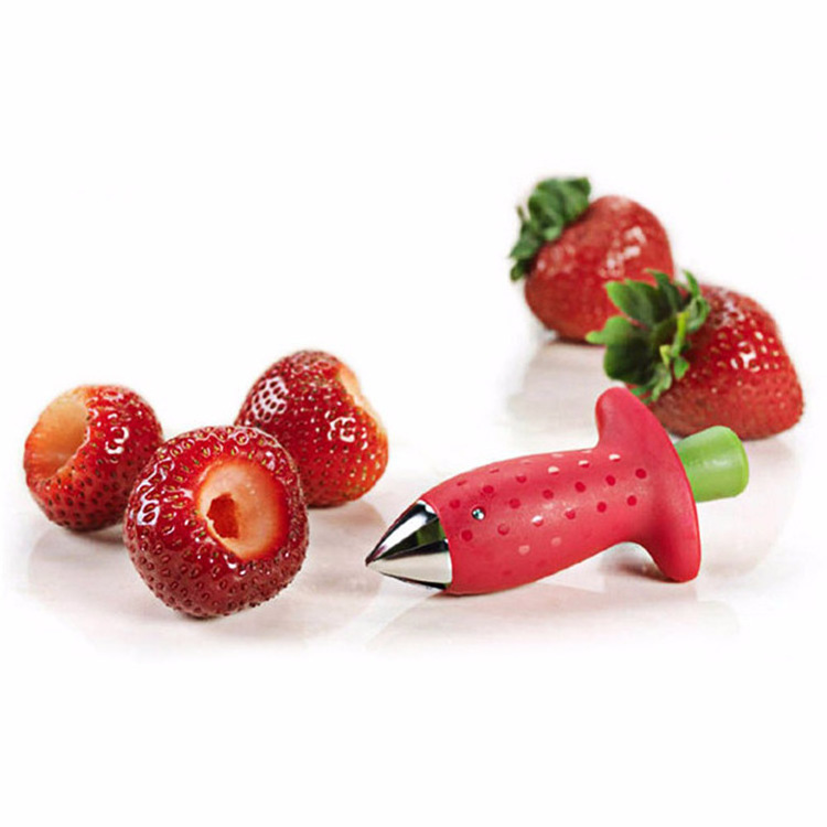 Kitchen Utensils Fruit Slicer Products Hot Sale Factory Supply Eco Friendly Tomato Core-cutter Digging Strawberry Tools