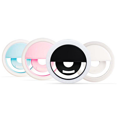 Wholesale Portable selfie ring light camera clip-on mobile phone led selfie ring light For Smartphone