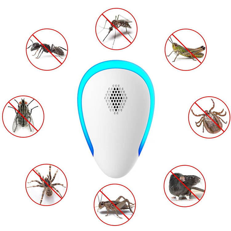 China Best Selling Ultrasonic Animal Repellent  Electronic Mosquito Repellent Mosquito Killer Insect Repellent Mosquito