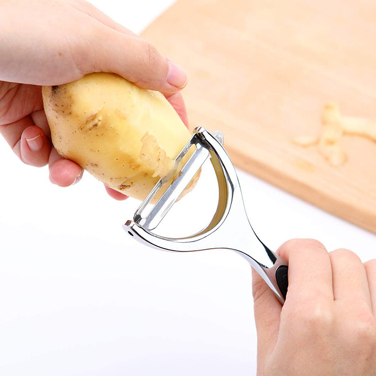 Online Shop Stainless Steel Peeler Fruit Vegetable Shredder Slicer Planing Cutter Potato Carrot Grater Kitchen Tool