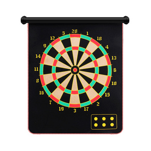 Indoor and Outdoor Game 2 in 1 Magnetic & Felt Dartboard Toys Magnetic Dart Board for Kids Gifts