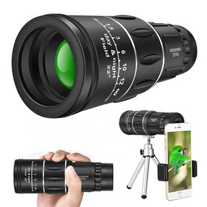 Hot Sale 2024 Monocular Telescope 16x52 Long range HD Spotting Scope Super Zoom Monocular Optical sight For Camping Fishing