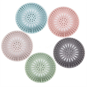 5-Pieces Pack Silicone Hair Stopper Hair Catcher Shower Drain Cover Perfect for Bathroom Bathtub Kitchen