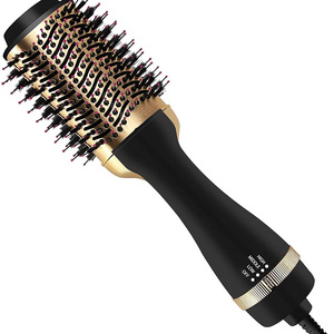 Professional Hot Cold Hair Brush Dryer Comb Hot Air Brush Styler One Step Hair Dryer And Volumizer