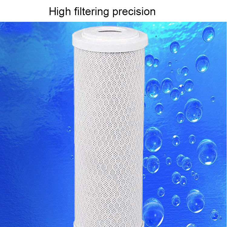 cheap 10 inch activated carbon CTO water filter cartridge