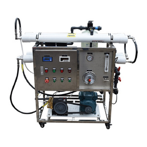 200LPH Small RO seawater desalination plant for boat / yacht / marine salt sea water to drinking water machine