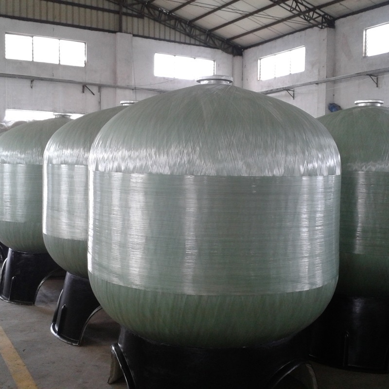 Blue fiber reinforce plastic water filter 1670 frp tank with high quality