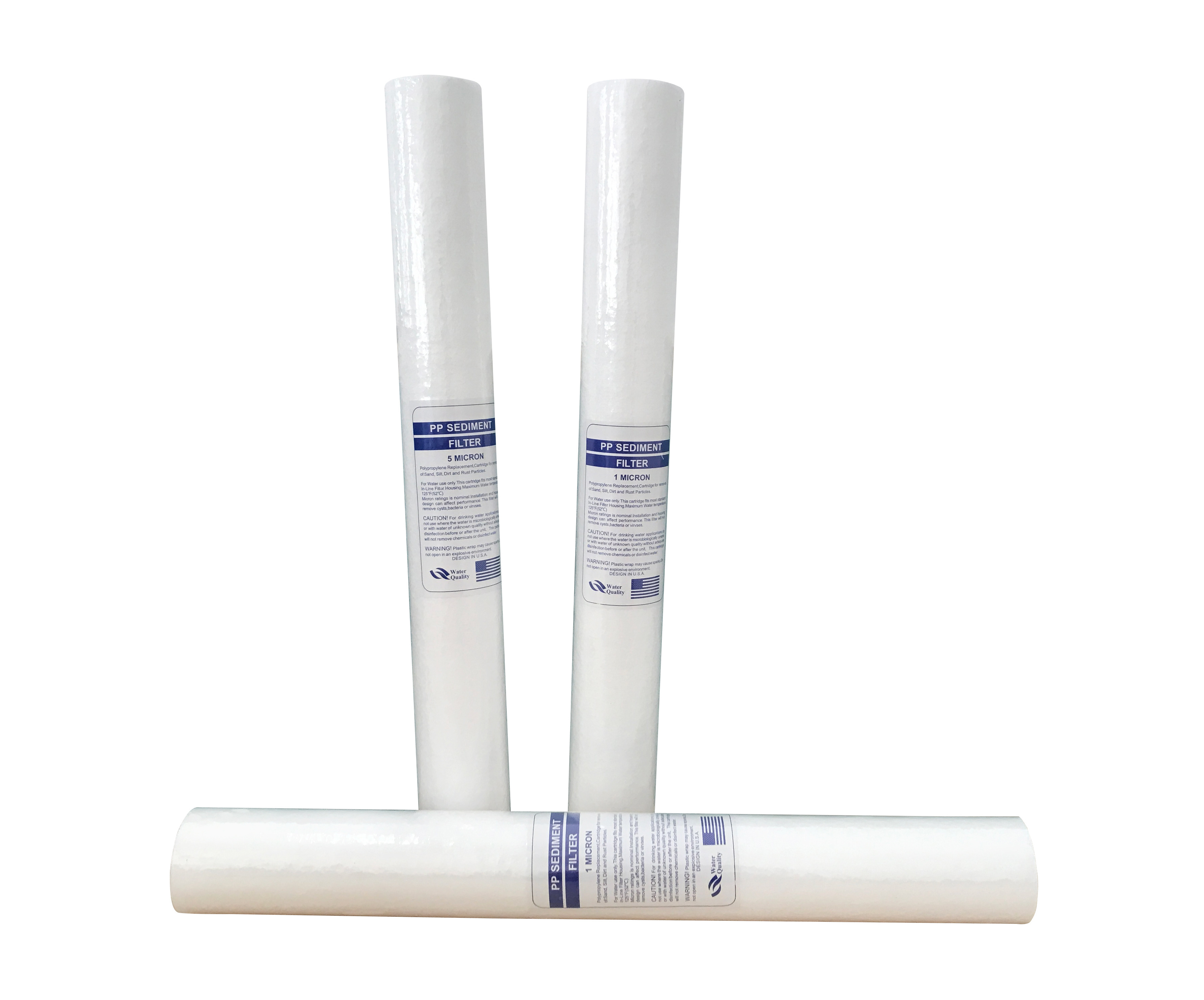 10 20 inch pp melt blown water filter cartridge 0.1 0.2 0.5 1 5 micron sediment whole house melt ro system cotton polypropylene