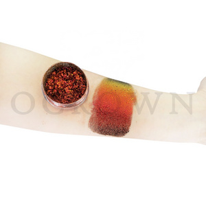 Chameleon Metal Pigment Flakes Color Shift Effect For Nail Decoration Nail Polish Flakes Mirror Effect Pigment