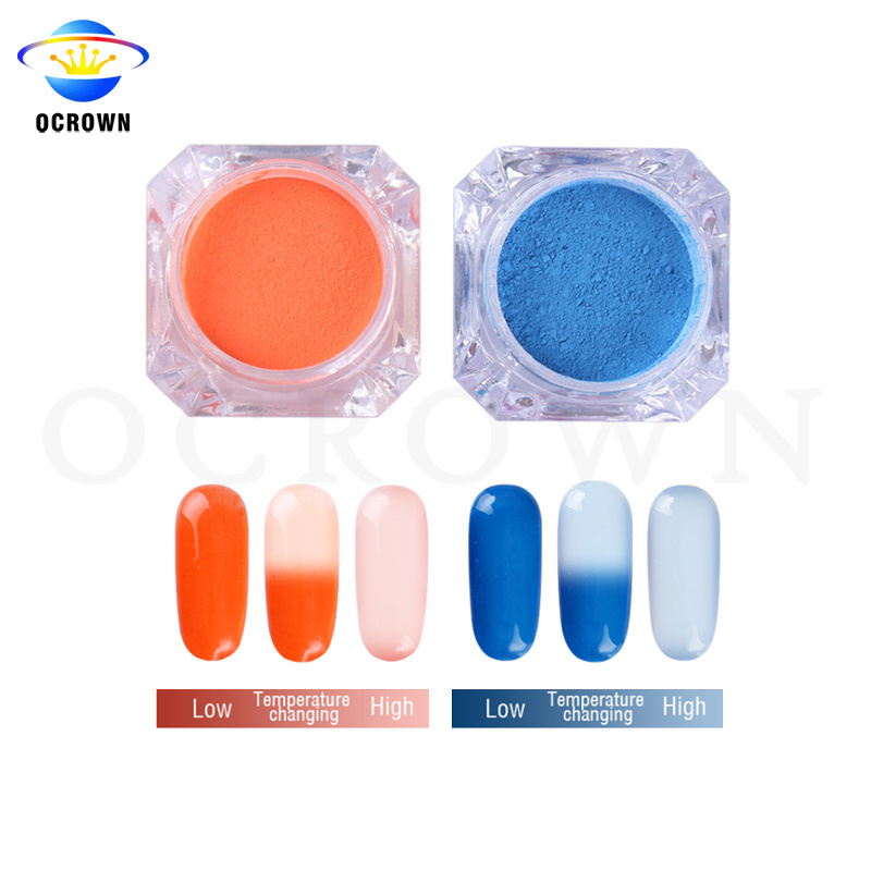 Thermochromic pigment powder heat sensitive high temperature thermochromic ink paint