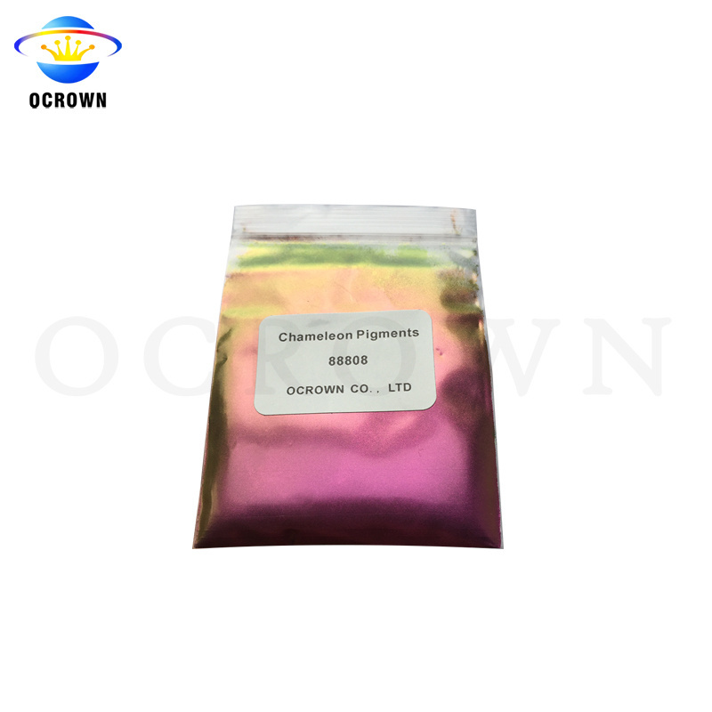 Chameleon multi chrome pigment powder color shift flip flop pigment car paint