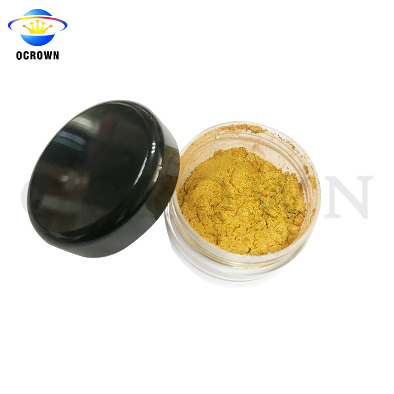 Gold paint powder gold pearl pigment color mica powder for car paint