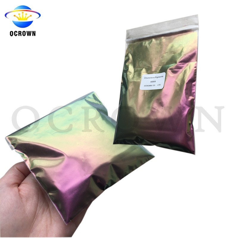 Fine and chunky rainbow color shift cosmetic chameleon pigment glitter eyeshadow powder