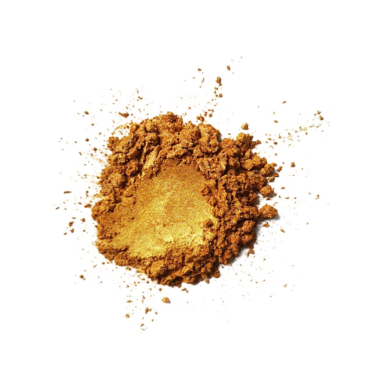 Golden Metallic Pearl Shinning Ceramic Glaze Powder Pigments