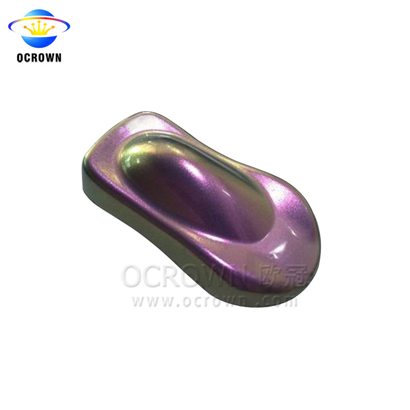 Rainbow color effect reflective chameleon pigments wholesale chrome paint mirror powder