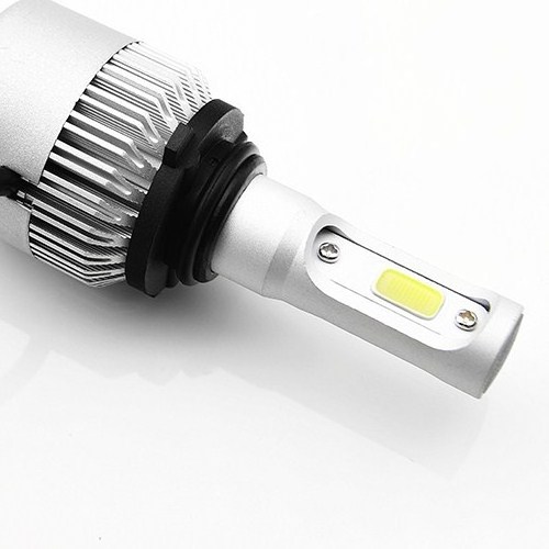 auto lighting system S2 cob car 9005 9006 h1 led light h4 h7 h11 72w 8000lm round led headlight bulbs for car