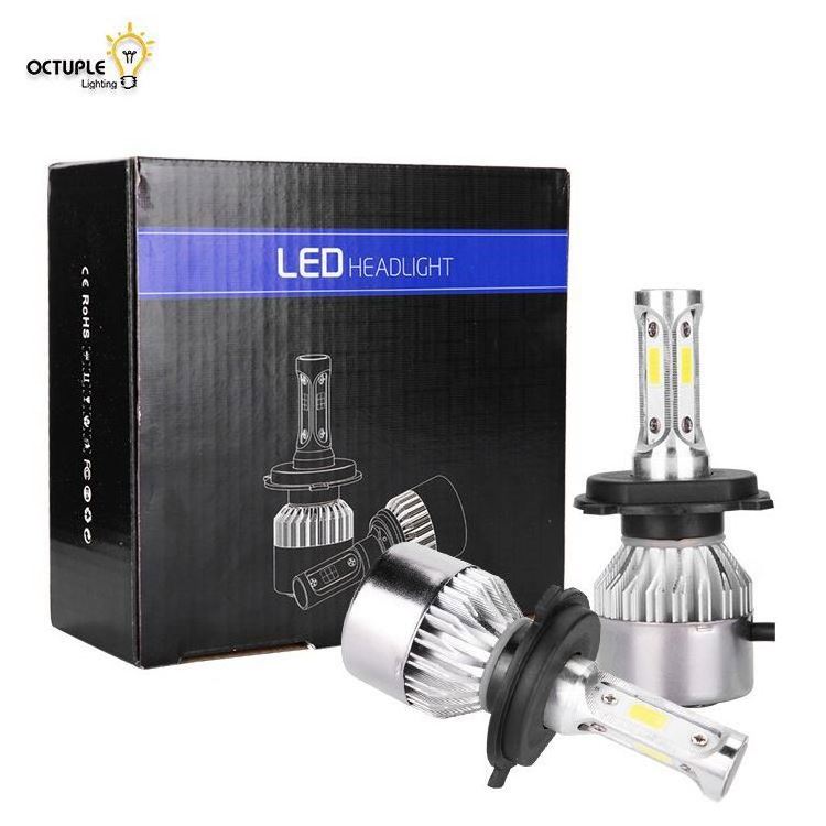 2022 New Super brightest car light bulb laser 20000lm 6500k 630M 9005 9006 H4 H7 H11 led headlight h4 bulb