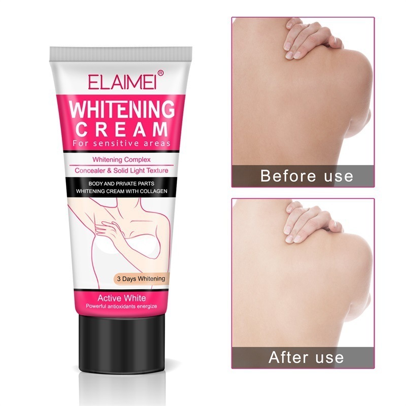 Wholesale Beauty Vagina Armpit Underarm Body Elbow Whitening Cream for Sensitive areas