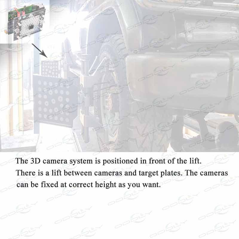 3D target clamps jonbeen digital wheel aligner balancing and alignment