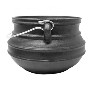 Best Selling Products 2022 Cast Iron Camping Potjie Pot Fire Pot Pre-seasoned African Style Outdoor Cookware Soup and Stock Pots