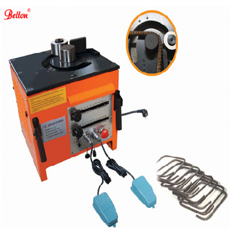 RB-25 6-25mm Bar Bending Machine Hydraulic Rebar Cutter And Bender Machine