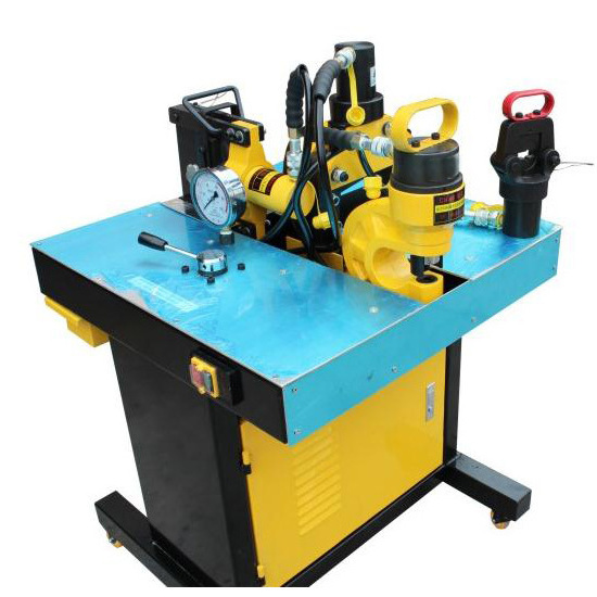 ODETOOLS 4 in 1 Electric Busbar Cutting Punching Bending Processing Machine VHB-400