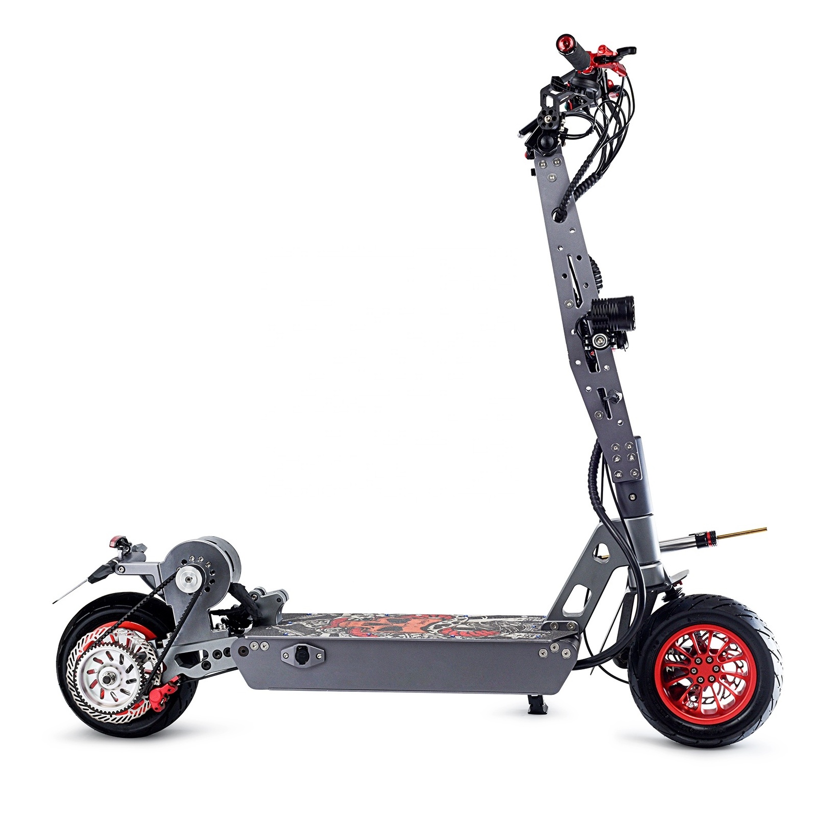 Angelol off road electric scooter for adults belt drive cross country 6000W belt motor mountain scooter wholesale price