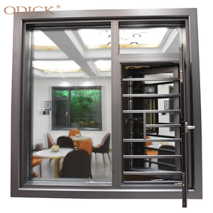 Burglar Proof Designs Wholesale Aluminum Casement Windows And Doors With Security Bars