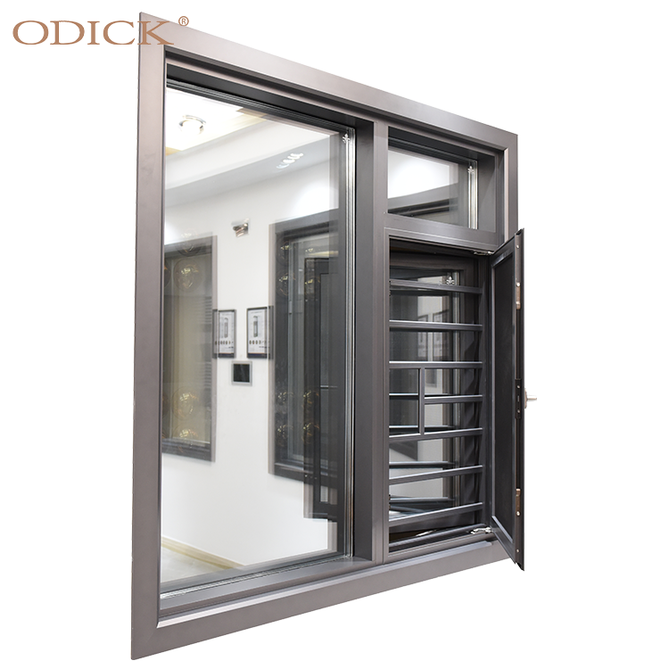 Burglar Proof Designs Wholesale Aluminum Casement Windows And Doors With Security Bars