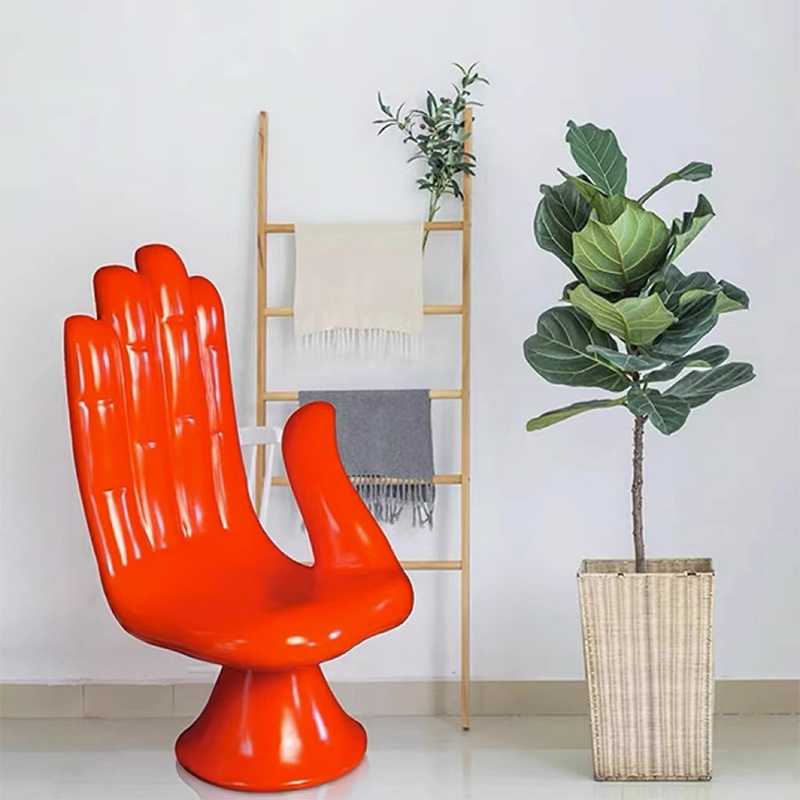 Y300 Special Hand shaped Finger chair Nordic design palm single stool custom modern furniture art decoration chairs