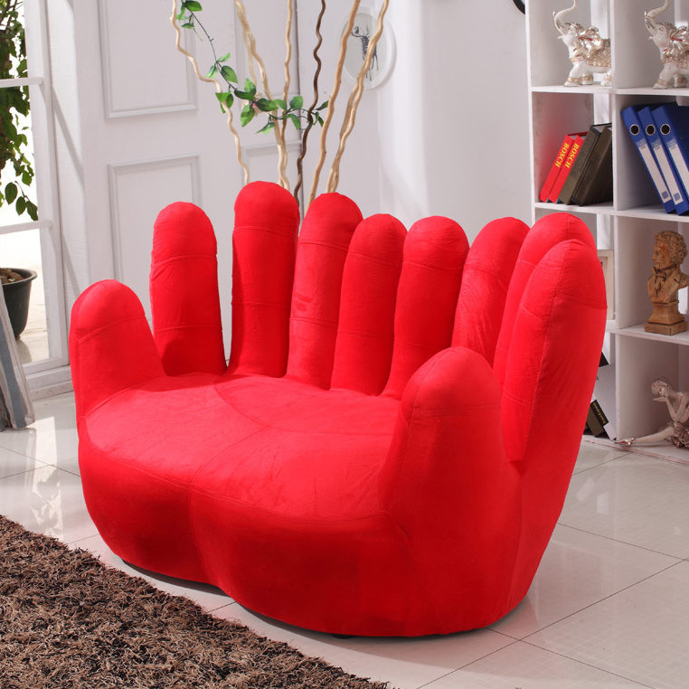 Y255 Fiberglass hand shape long Sofas, sectionals & loveseats living+room+sofas furniture chair sofa