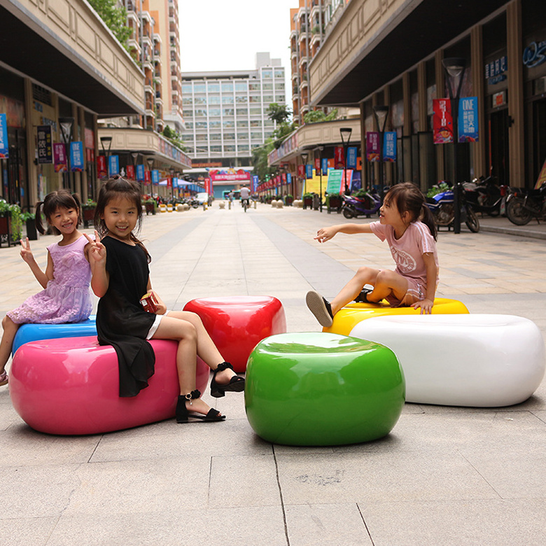 Styling Motorized Inflatable Water Float Lounge Pool Chair cobblestone stool outdoor art decoration furniture chair