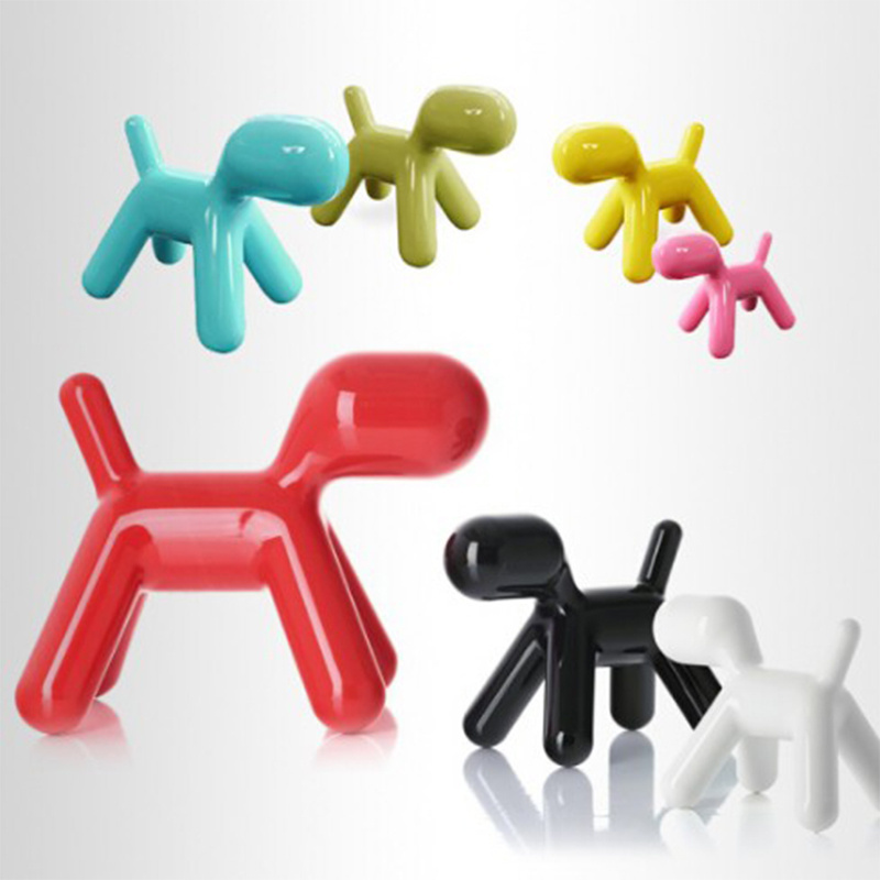 KY023 Dog-shaped puppy  Chair Modern kids Seating Outdoor Garden balcony animal shaped Special Chair For Public Piazza/home