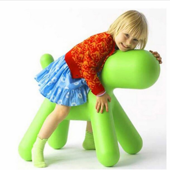 KY023 Dog-shaped puppy  Chair Modern kids Seating Outdoor Garden balcony animal shaped Special Chair For Public Piazza/home