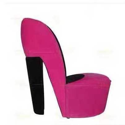 Y256 Fiberglass high-heeled shoes creative Chair shoe bench design sex chair