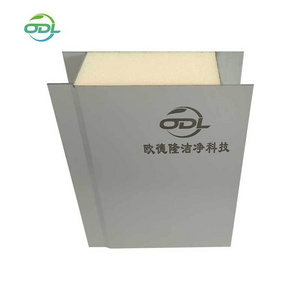 GMP Certified PU Polyurethane Insulated Roof and Wall White Metal Steel Sandwich Panel for Cleanroom