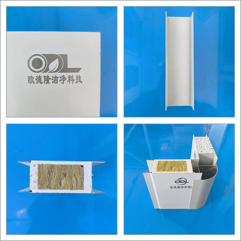 High-Quality Hollow Rock Wool Sandwich Panel for Construction Projects