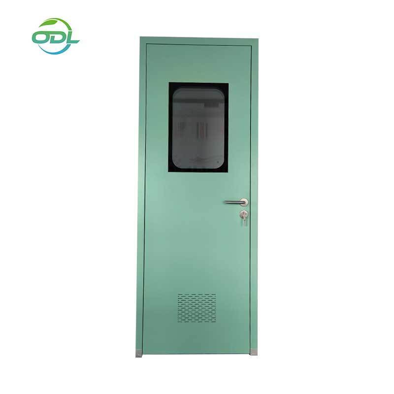 Modular Cleanroom Door Features and Styles for USP GMP and Pharmaceutical Cleanrooms Doors Manual Doors