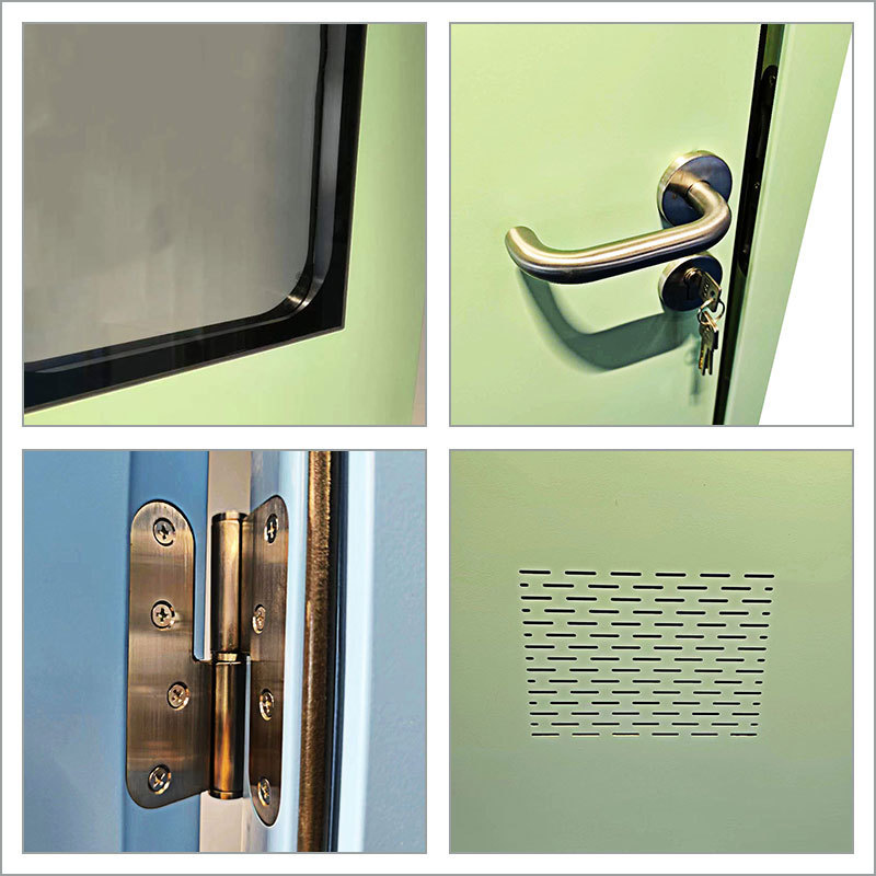 Modular Cleanroom Door Features and Styles for USP GMP and Pharmaceutical Cleanrooms Doors Manual Doors