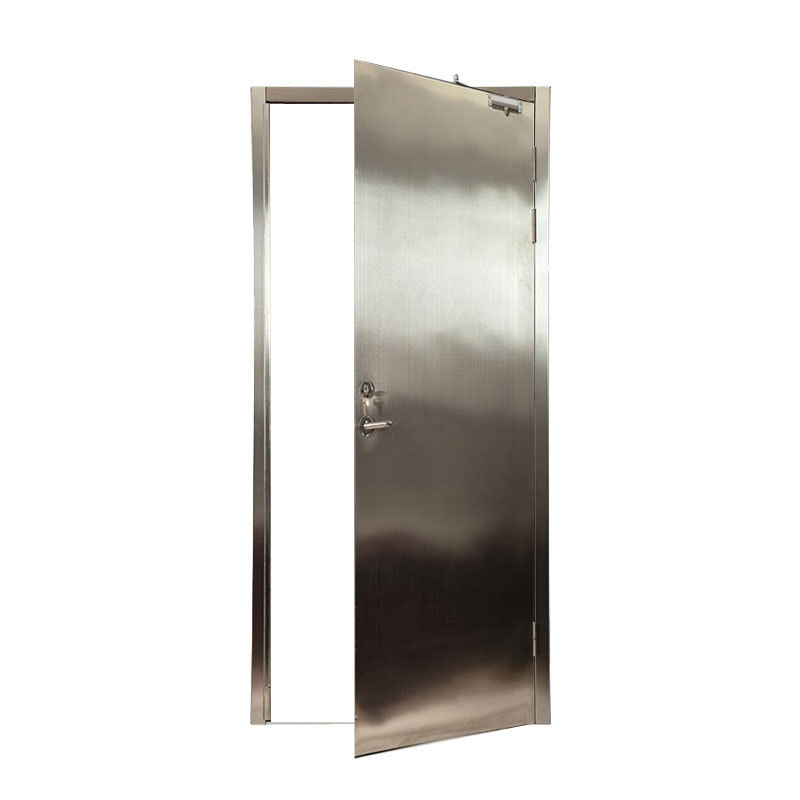 CE/ISO Certification Customized Factory Price Wholesale Single and Double Stainless Steel Door for Cleanroom and Hospital