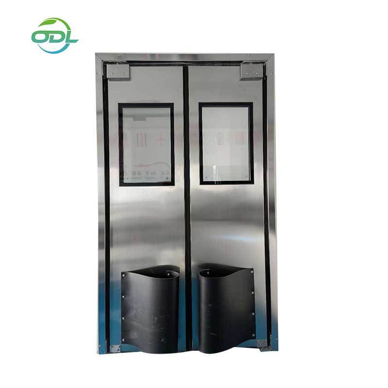 GMP Wholesale Double Door Stainless Steel Fire Protection Steel Doors for Cleaning/Purification Room